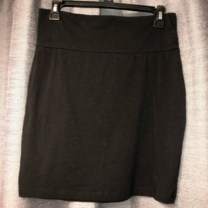 Black Charlotte Russe pencil skirt